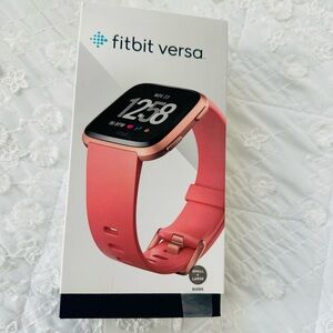 Orange color fitbit